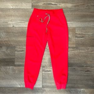 FIGS POP RED ZAMORA JOGGERS